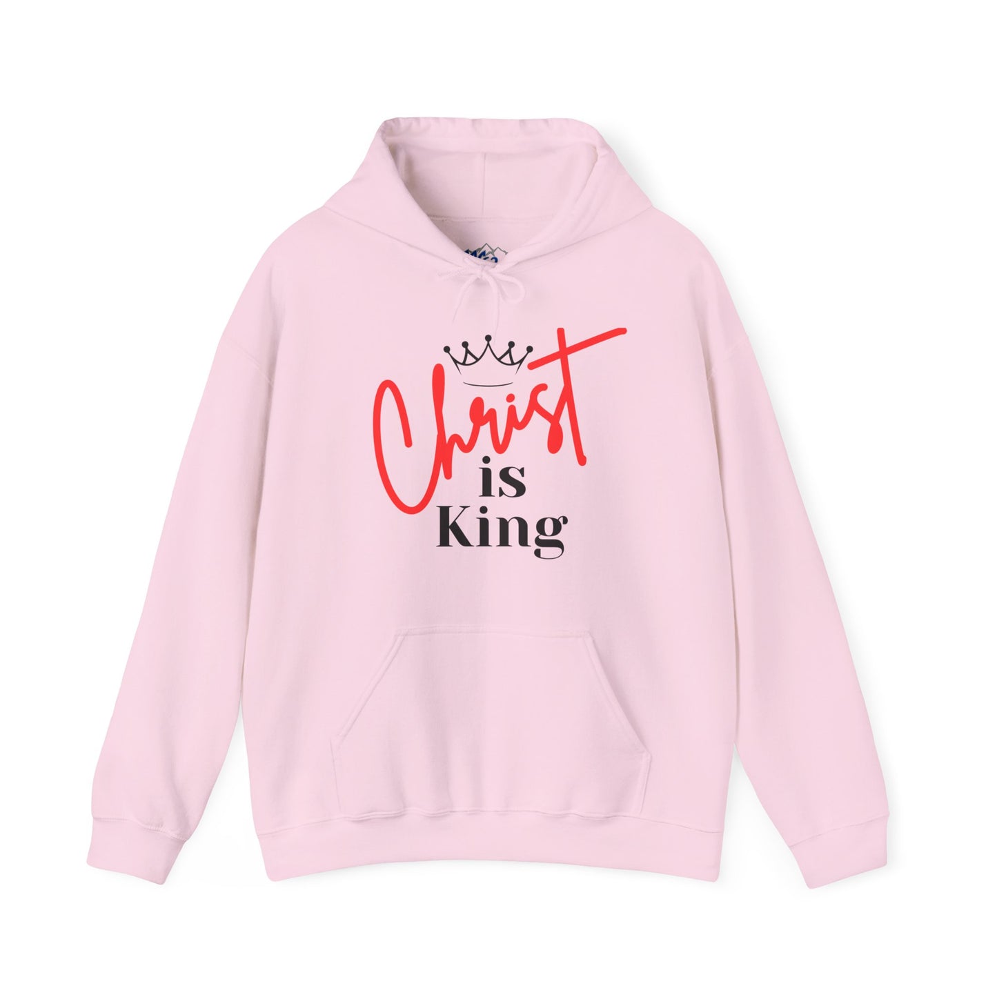 CHRIST IS KING Unisex Hoodie Sweatshirt, Heavy Blend Pullover, Gift for Him/Her, Cozy Winter Apparel, Religious Clothing, Christmas Present