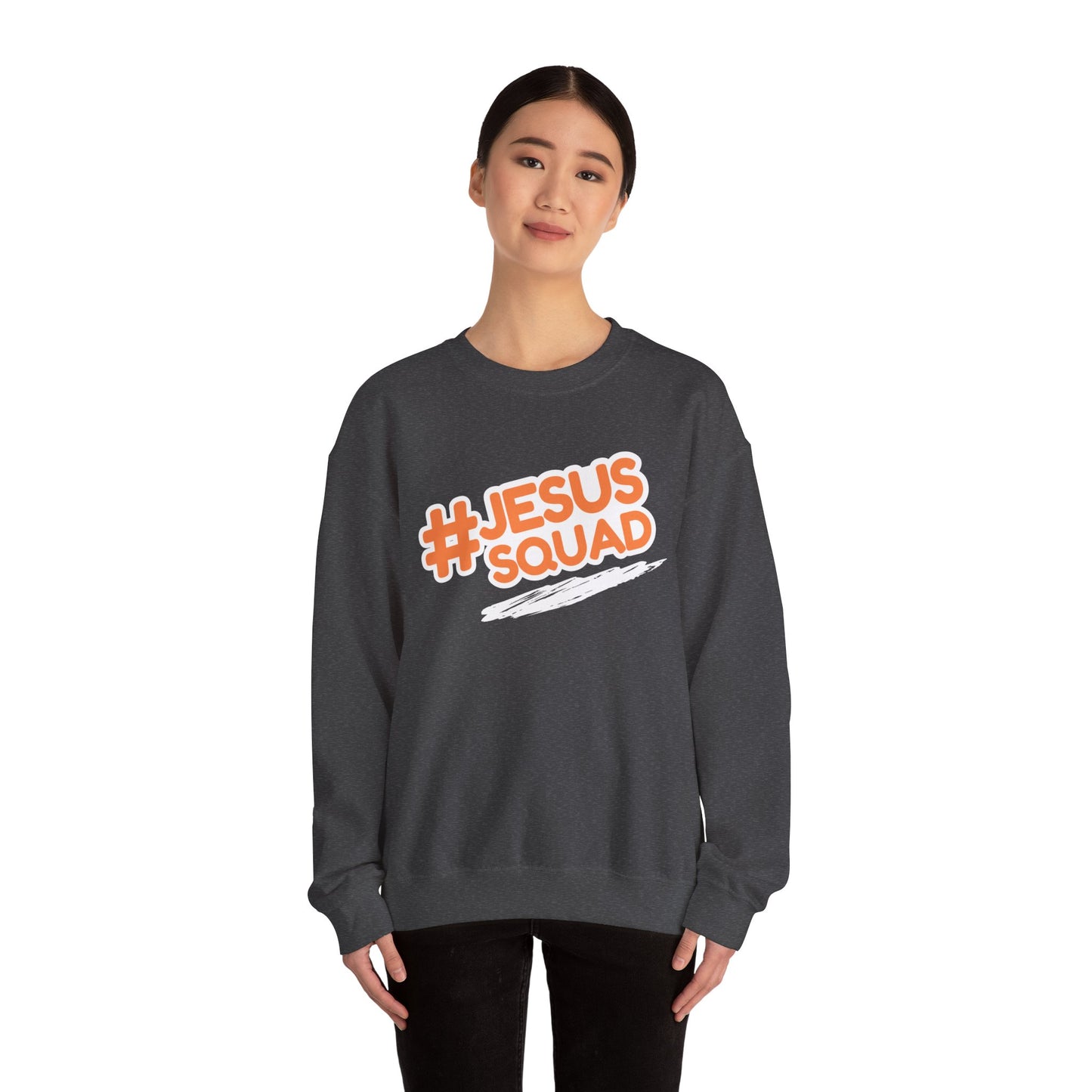 Jesus Squad Christian Sweatshirt, Religious Gifts, Unisex Jumper, Cozy Crewneck, Christian Apparel, Religious Clothing