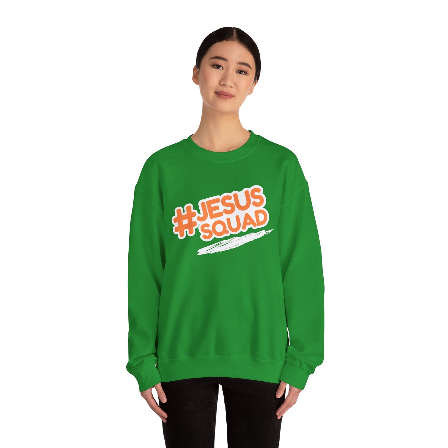 Jesus Squad Christian Sweatshirt, Religious Gifts, Unisex Jumper, Cozy Crewneck, Christian Apparel, Religious Clothing