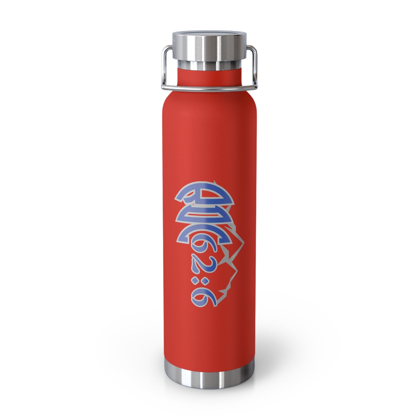 Copper Bottle, ROC62:6 Merch, Insulated Water Bottle, 22oz, Gift for Him, Gift for Her, Hydration Bottle, Stainless Steel Flask