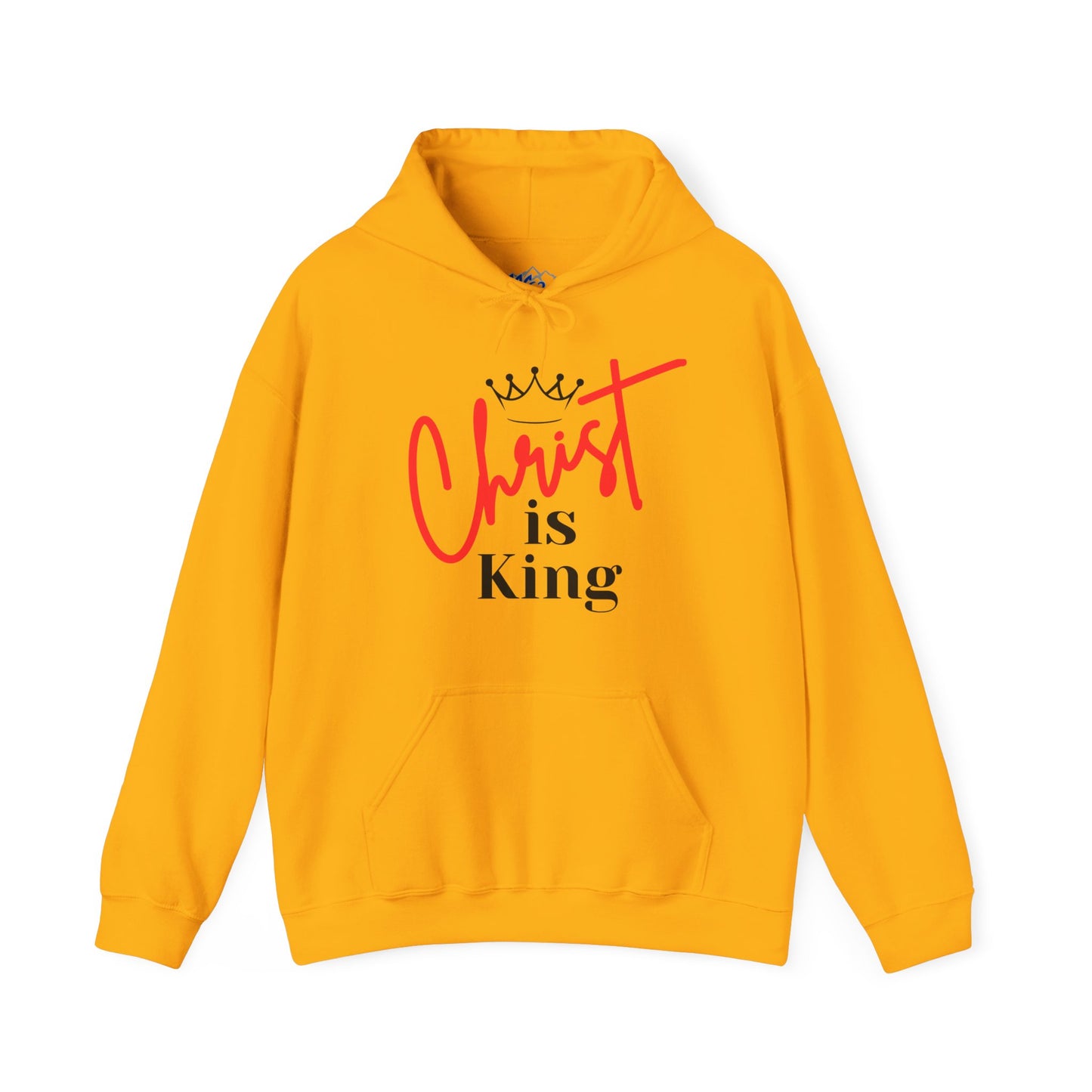 CHRIST IS KING Unisex Hoodie Sweatshirt, Heavy Blend Pullover, Gift for Him/Her, Cozy Winter Apparel, Religious Clothing, Christmas Present