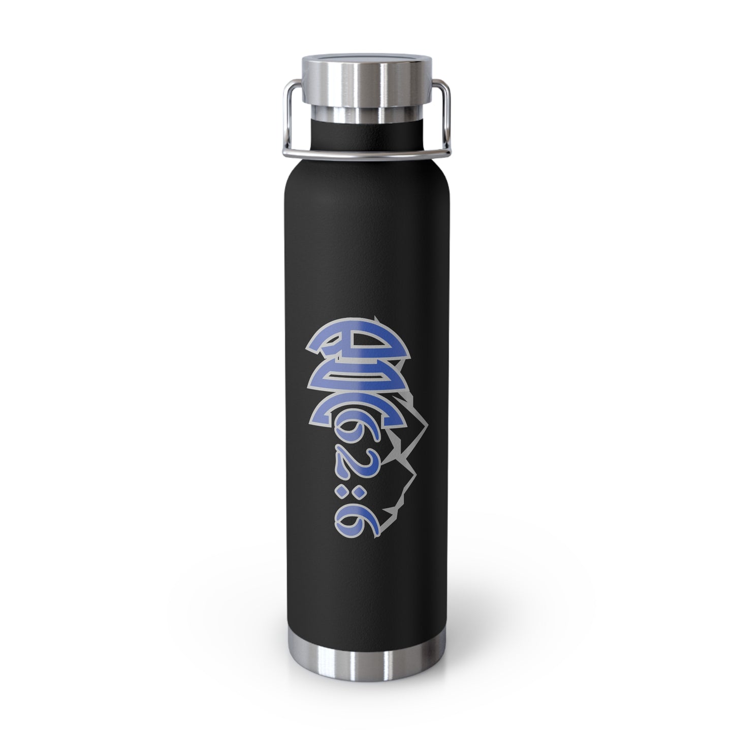 Copper Bottle, ROC62:6 Merch, Insulated Water Bottle, 22oz, Gift for Him, Gift for Her, Hydration Bottle, Stainless Steel Flask