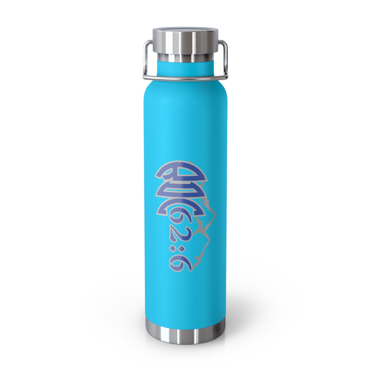 Copper Bottle, ROC62:6 Merch, Insulated Water Bottle, 22oz, Gift for Him, Gift for Her, Hydration Bottle, Stainless Steel Flask