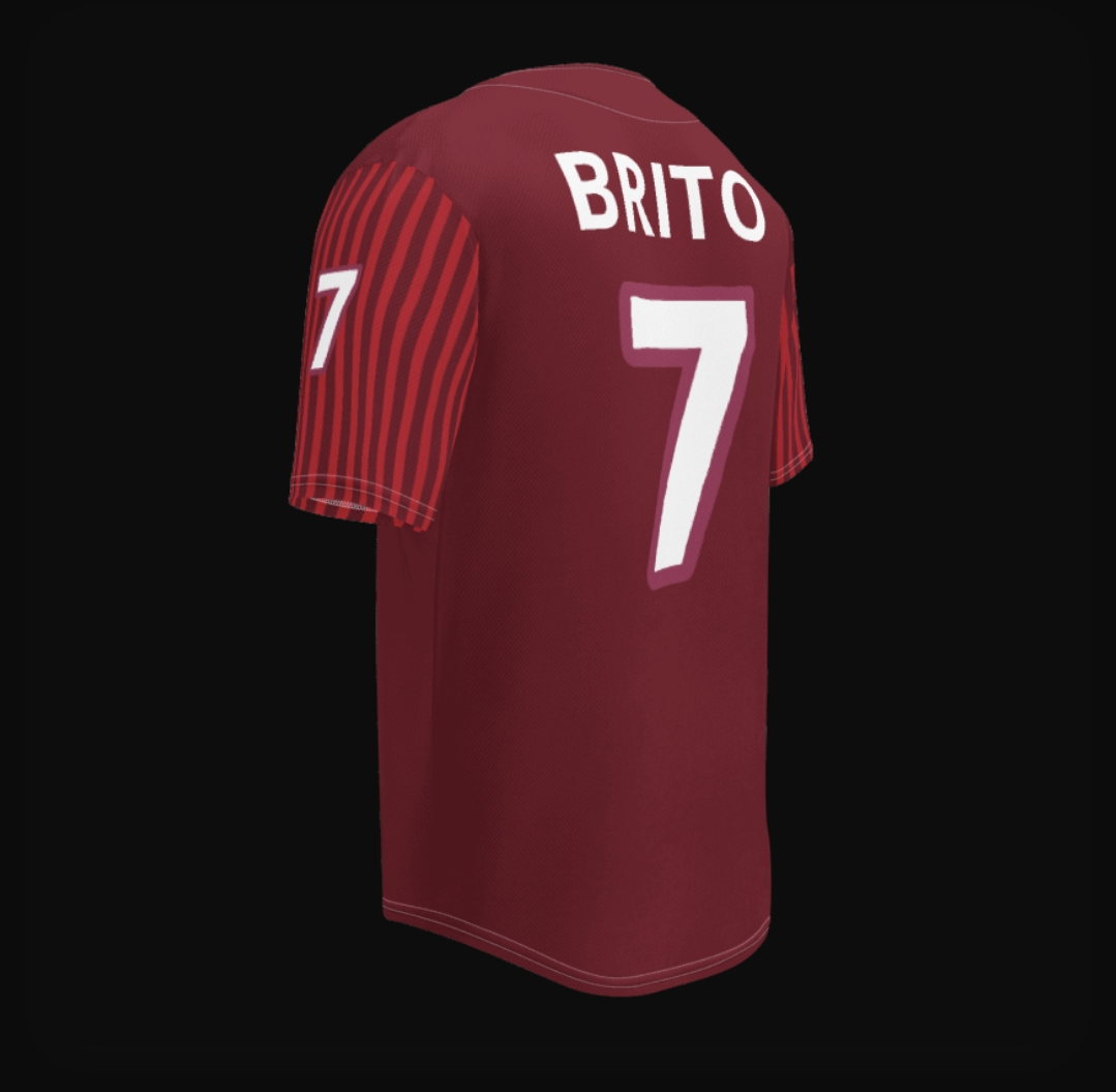 Recycled baseball jersey
