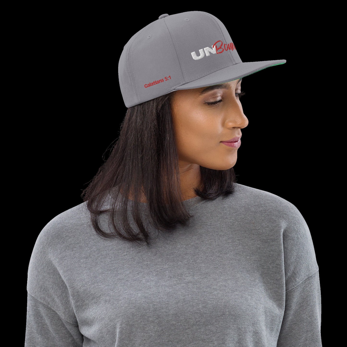 UNBoundED Snapback Hat | Christian Apparel | Scripture Hat | Inspirational Apparel | Motivational Apparel | Christian Hat | God Snapback Hat