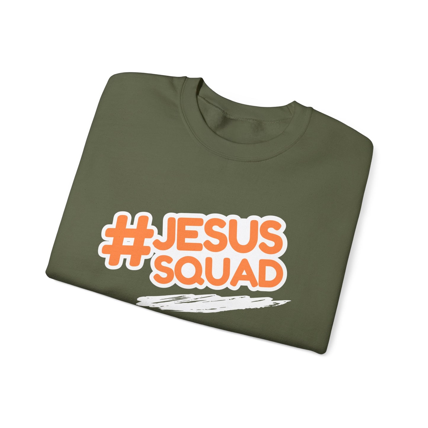 Jesus Squad Christian Sweatshirt, Religious Gifts, Unisex Jumper, Cozy Crewneck, Christian Apparel, Religious Clothing