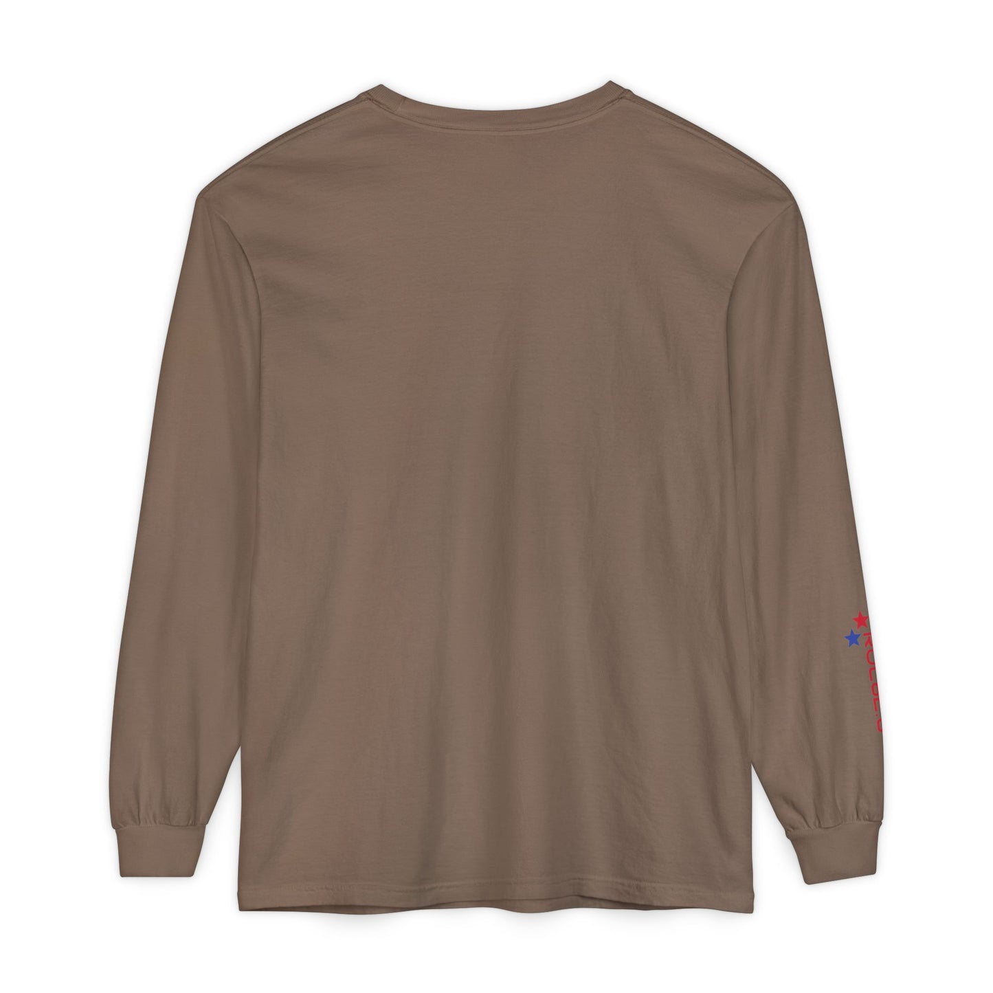 American Flag Mountain ROC626 Long Sleeve Shirt | Patriotic Outdoor Tee