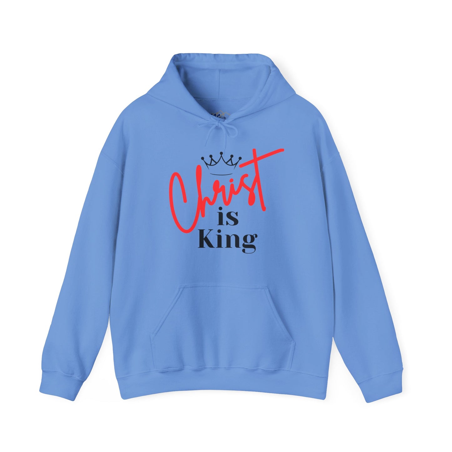 CHRIST IS KING Unisex Hoodie Sweatshirt, Heavy Blend Pullover, Gift for Him/Her, Cozy Winter Apparel, Religious Clothing, Christmas Present
