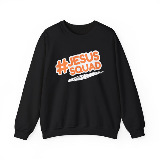 Jesus Squad Christian Sweatshirt, Religious Gifts, Unisex Jumper, Cozy Crewneck, Christian Apparel, Religious Clothing