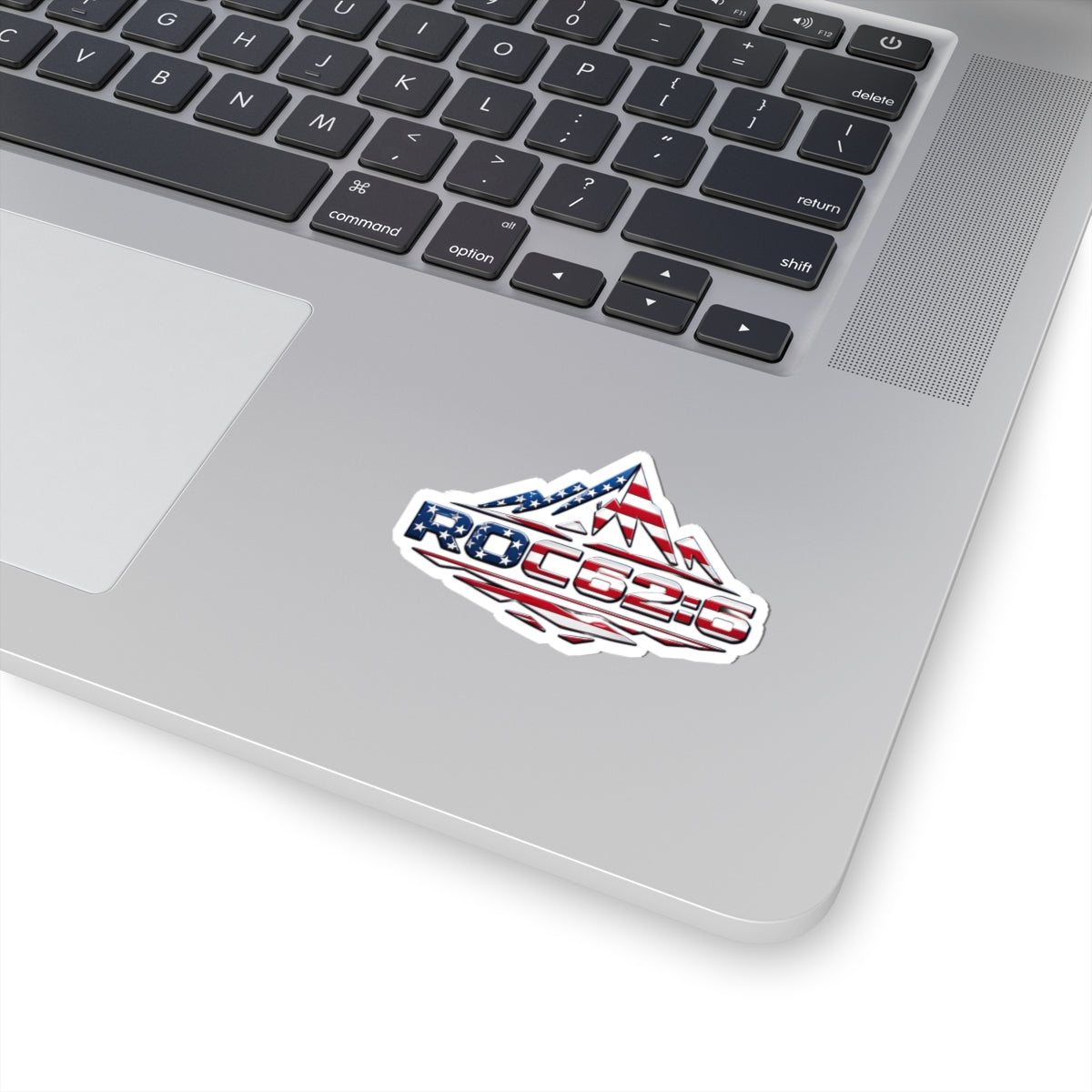 American Flag Mountain ROC626 Kiss-Cut Stickers