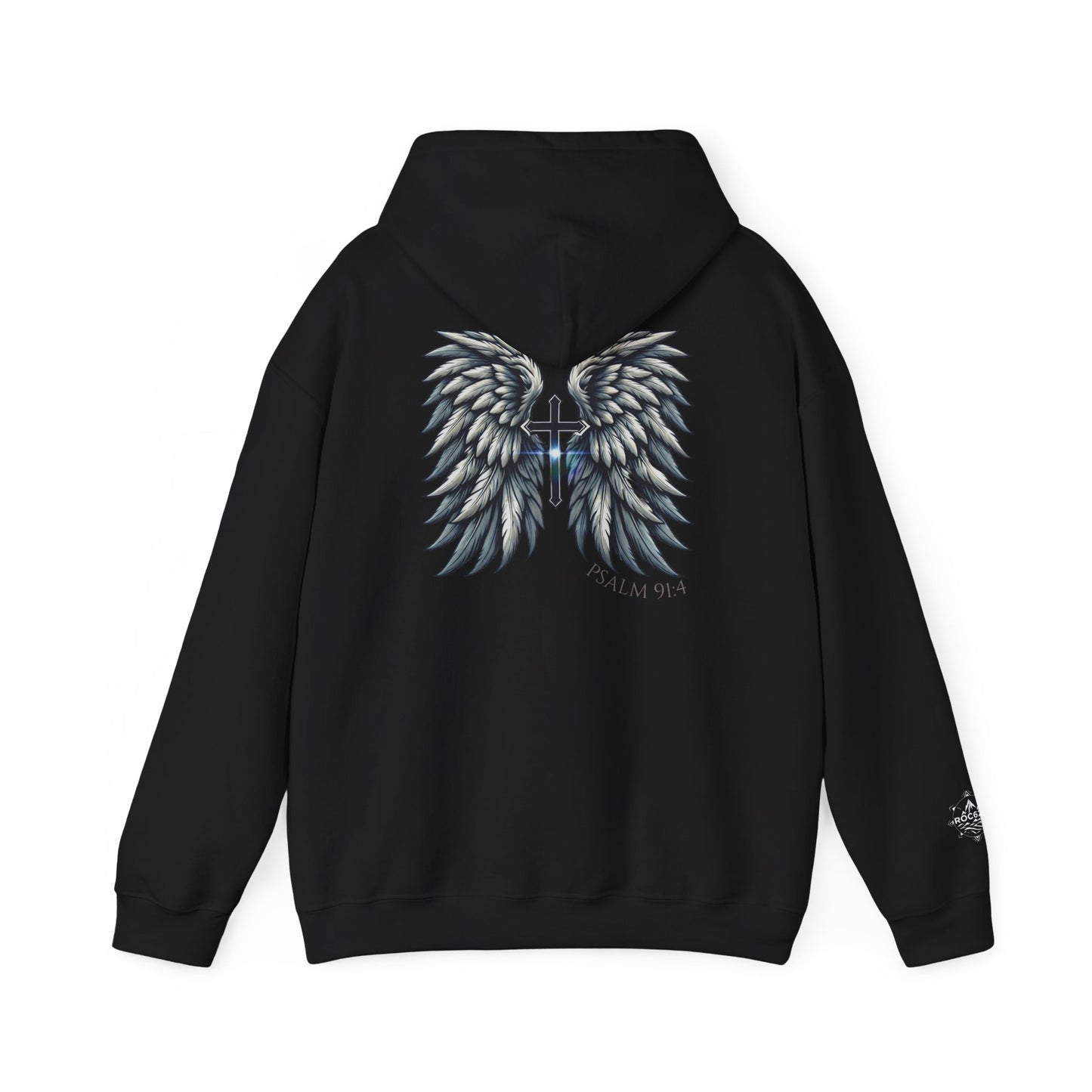 Christian Faith Hooded Sweatshirt, Trust Angels Design, Spiritual Gift, Unisex Clothing, Perfect for Church and Holidays