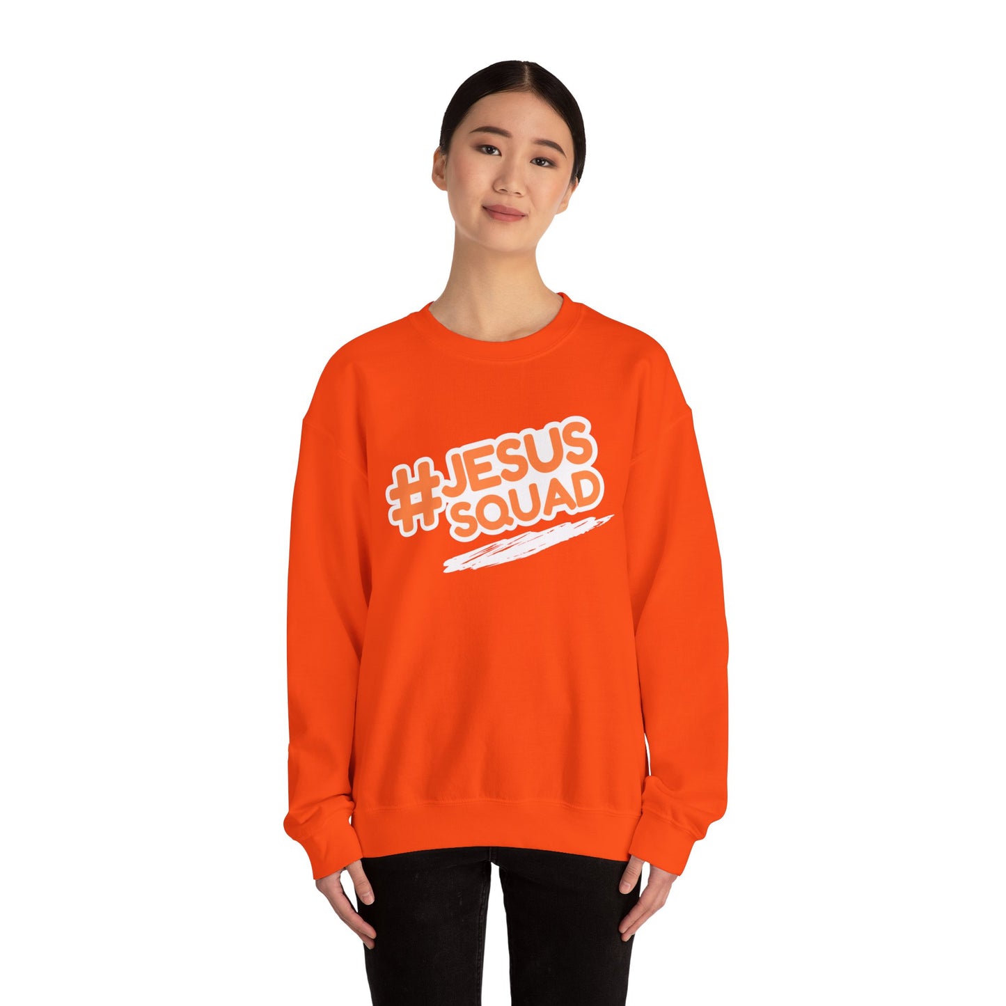 Jesus Squad Christian Sweatshirt, Religious Gifts, Unisex Jumper, Cozy Crewneck, Christian Apparel, Religious Clothing