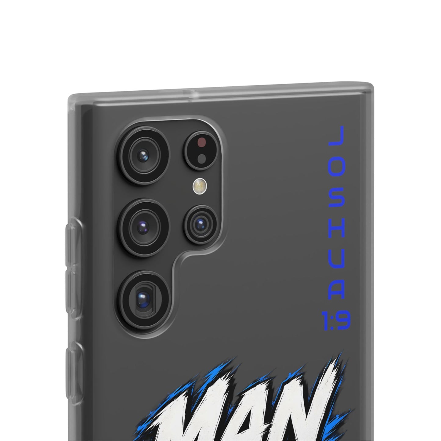 Man of God Phone Case — Joshua 1:9 Flexi Case