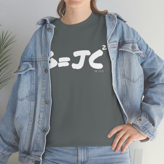 God Jesus formula, Jesus is God Shirt, God is Jesus Shirt, Jesus apparel, Christian apparel, God formula shirt, Jesus formula shirt; Cotton