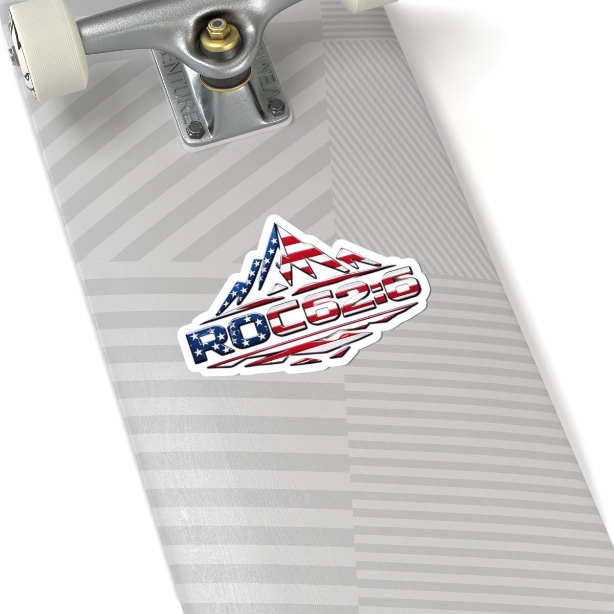 American Flag Mountain ROC626 Kiss-Cut Stickers