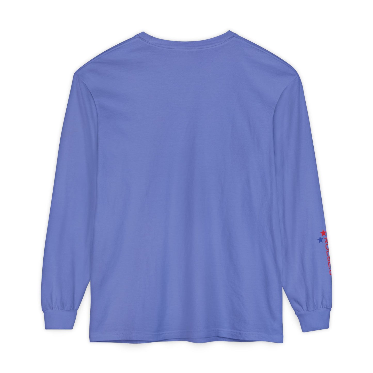 American Flag Mountain ROC626 Long Sleeve Shirt | Patriotic Outdoor Tee
