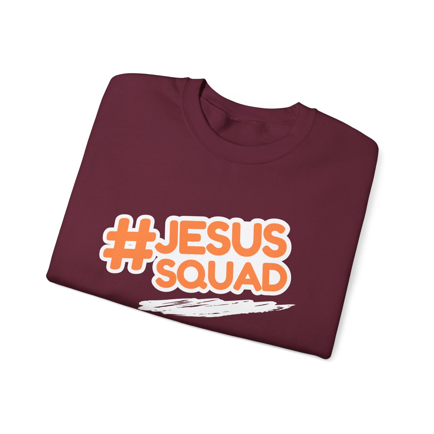Jesus Squad Christian Sweatshirt, Religious Gifts, Unisex Jumper, Cozy Crewneck, Christian Apparel, Religious Clothing