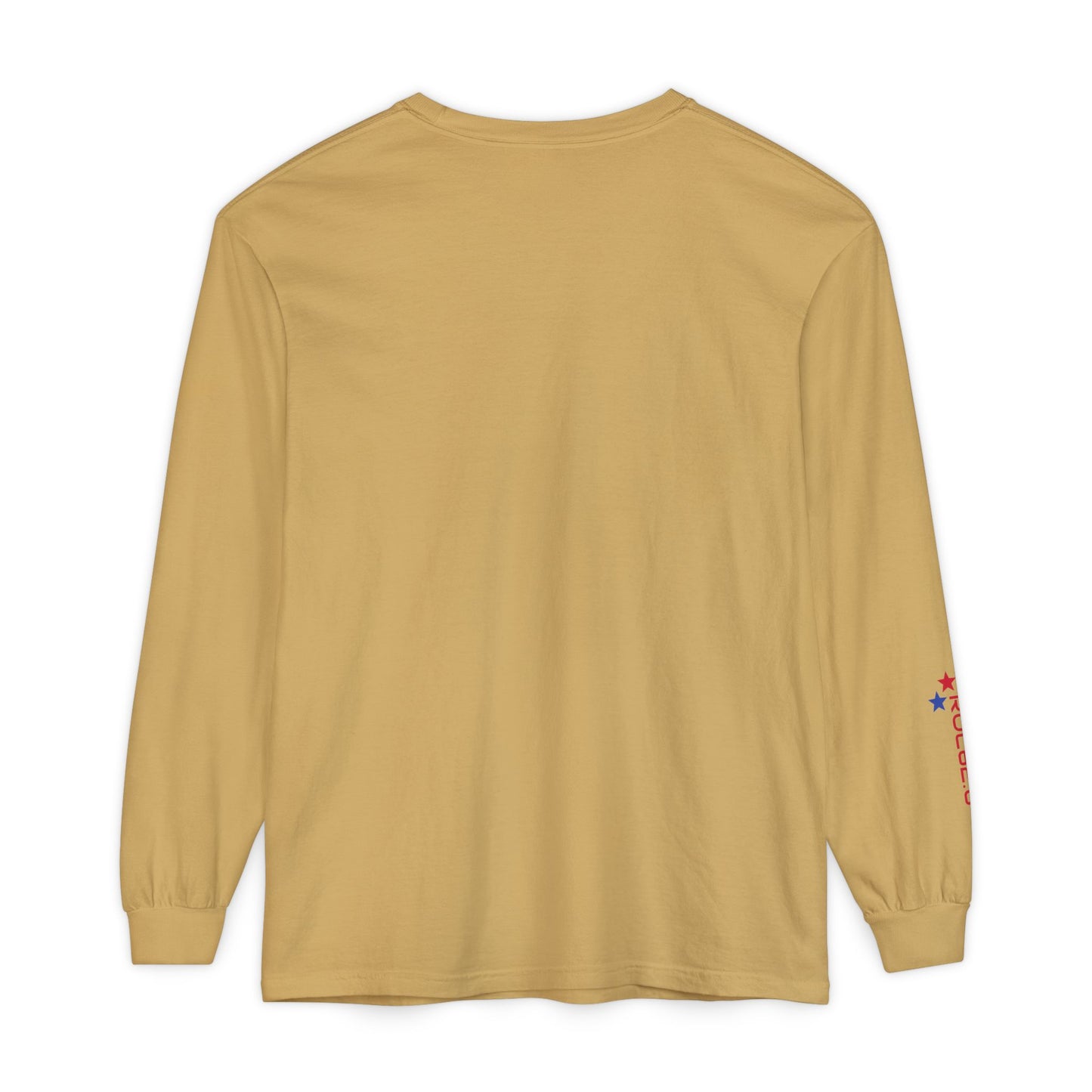 American Flag Mountain ROC626 Long Sleeve Shirt | Patriotic Outdoor Tee