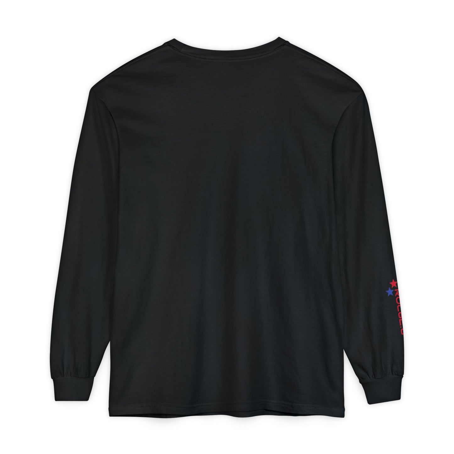 American Flag Mountain ROC626 Long Sleeve Shirt | Patriotic Outdoor Tee