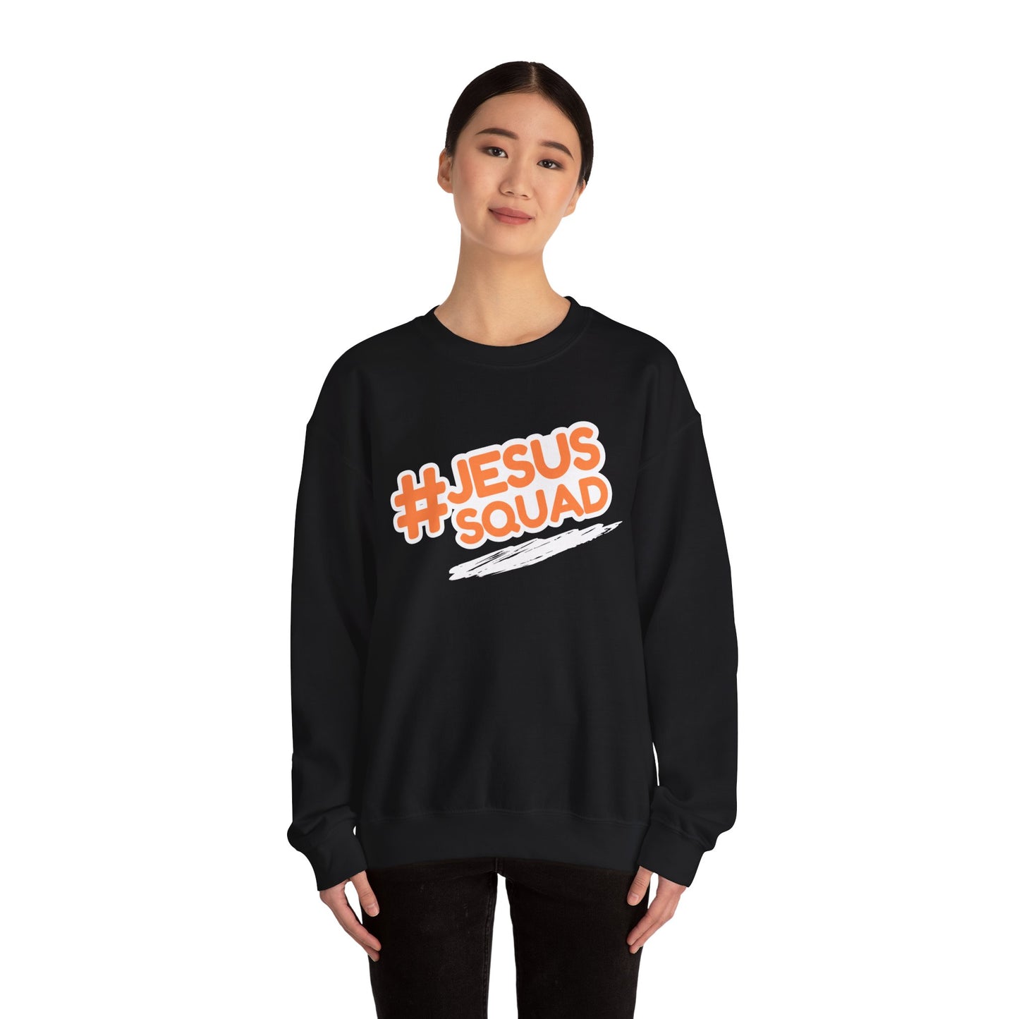 Jesus Squad Christian Sweatshirt, Religious Gifts, Unisex Jumper, Cozy Crewneck, Christian Apparel, Religious Clothing