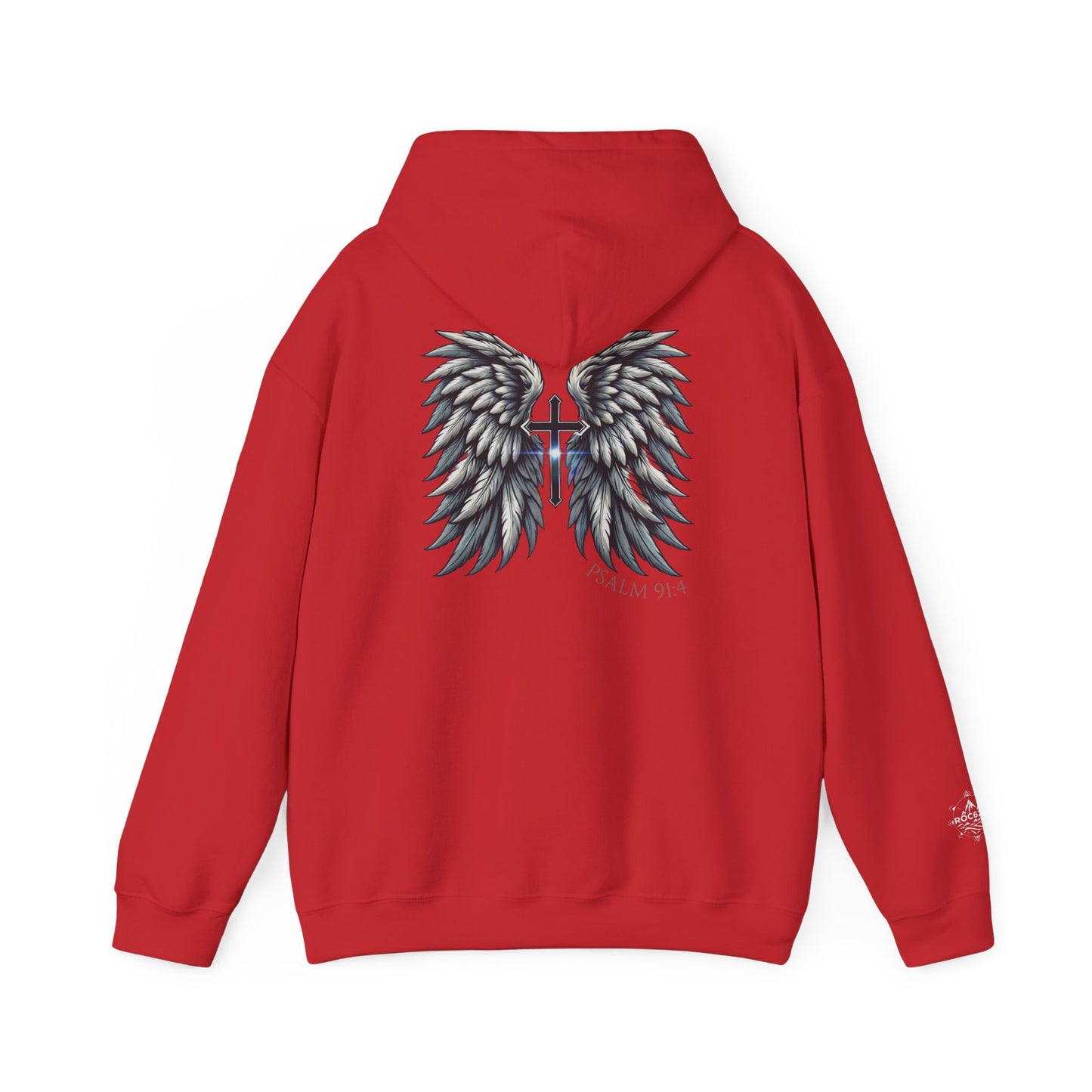 Christian Faith Hooded Sweatshirt, Trust Angels Design, Spiritual Gift, Unisex Clothing, Perfect for Church and Holidays