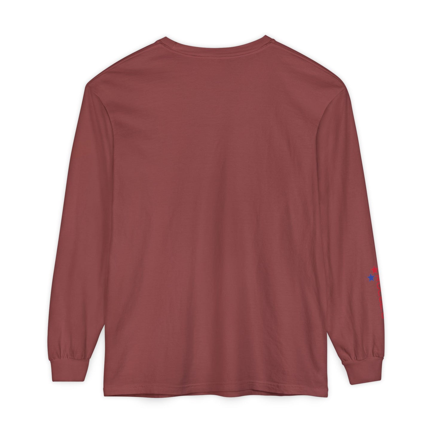 American Flag Mountain ROC626 Long Sleeve Shirt | Patriotic Outdoor Tee
