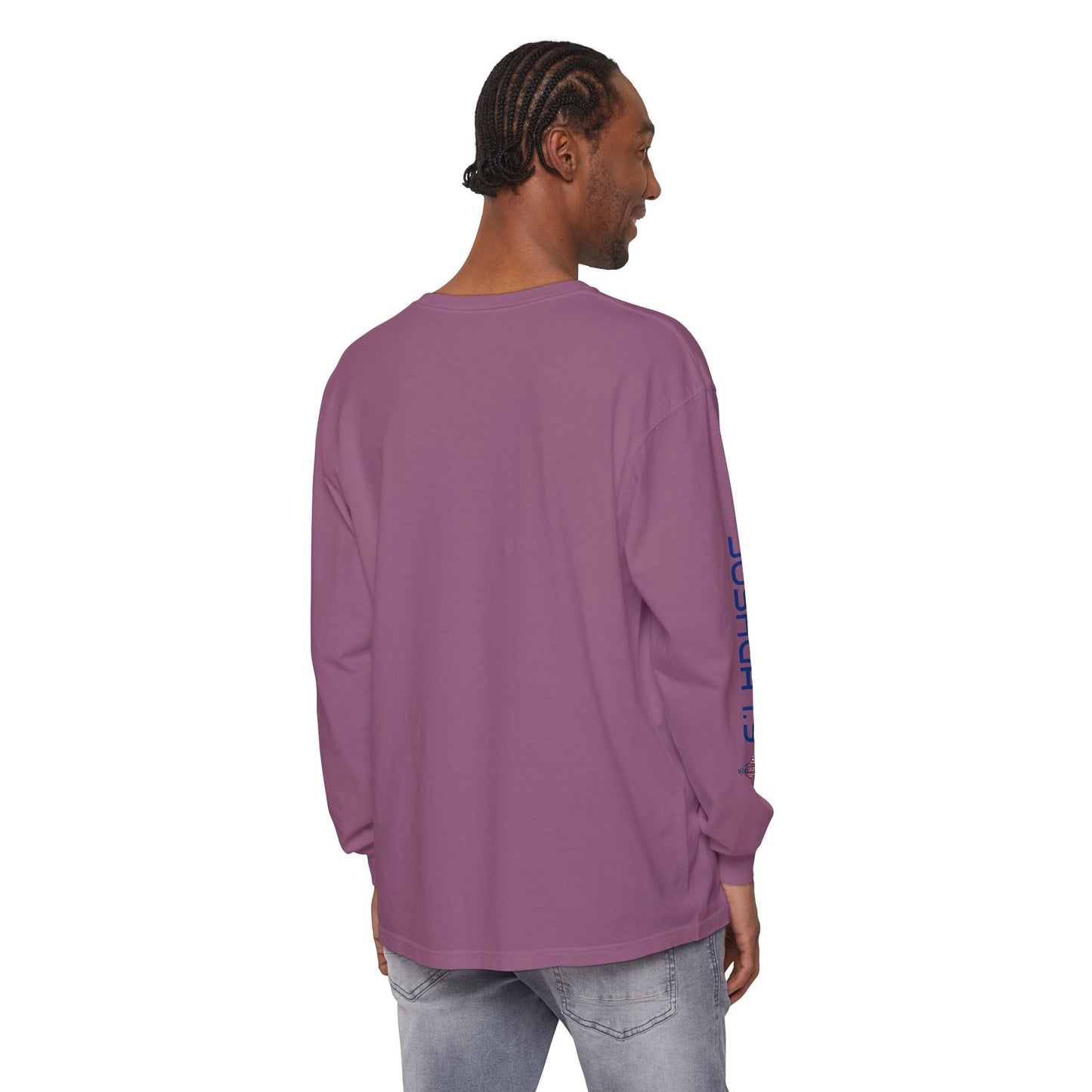 Man of God Graphic Long Sleeve Shirt | Christian Faith Message