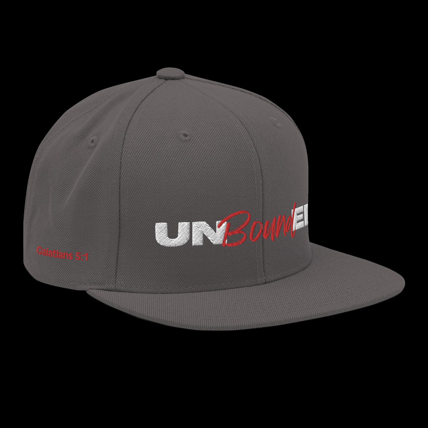 UNBoundED Snapback Hat | Christian Apparel | Scripture Hat | Inspirational Apparel | Motivational Apparel | Christian Hat | God Snapback Hat