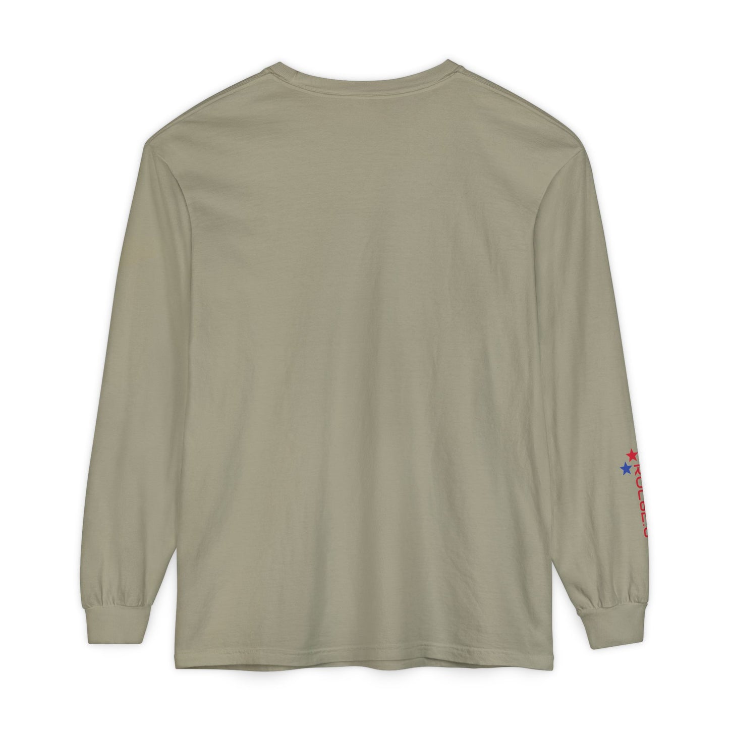 American Flag Mountain ROC626 Long Sleeve Shirt | Patriotic Outdoor Tee