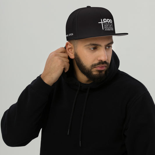 God Can Do All Things Hat, White, God Can Hat, Can Do All Things Hat, Do all things Hat, Christian Apparel, Inspirational Hat