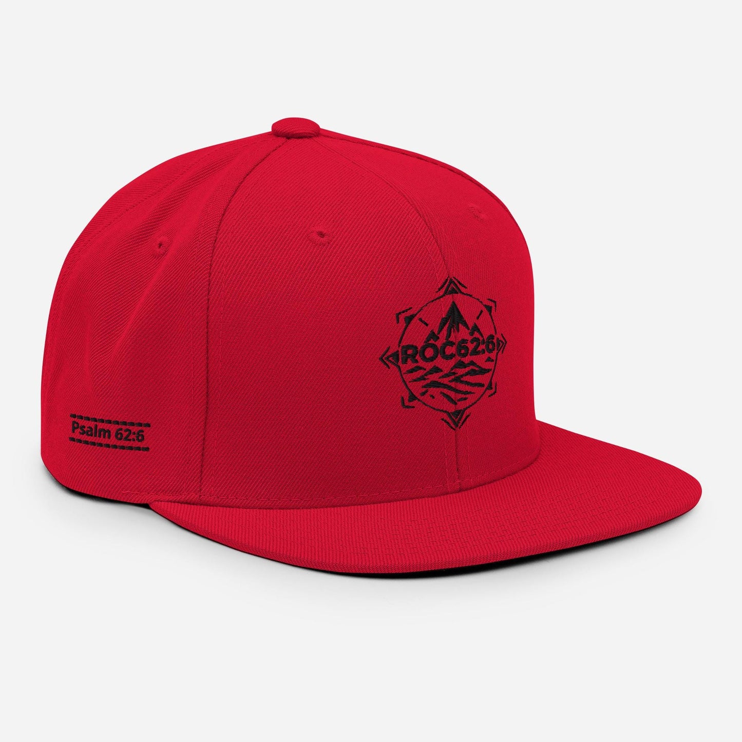 ROC626 Black Emblem Snapback Hat Merch
