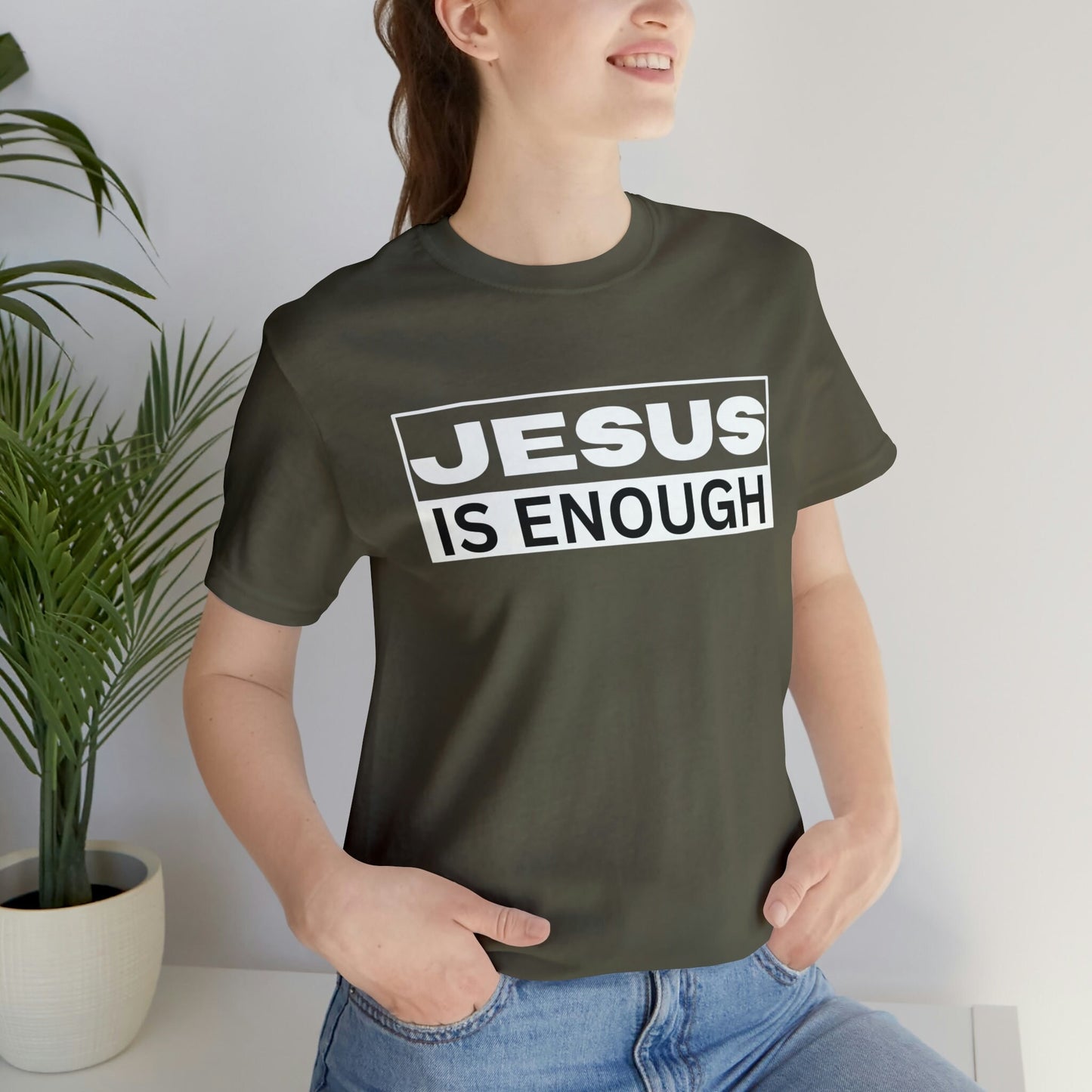 Jesus Is Enough T-Shirt | Jesus Enough T-Shirt | Enough T-Shirt | Christian Apparel | Faith T-Shirt | Inspirational Shirt | Jesus shirts