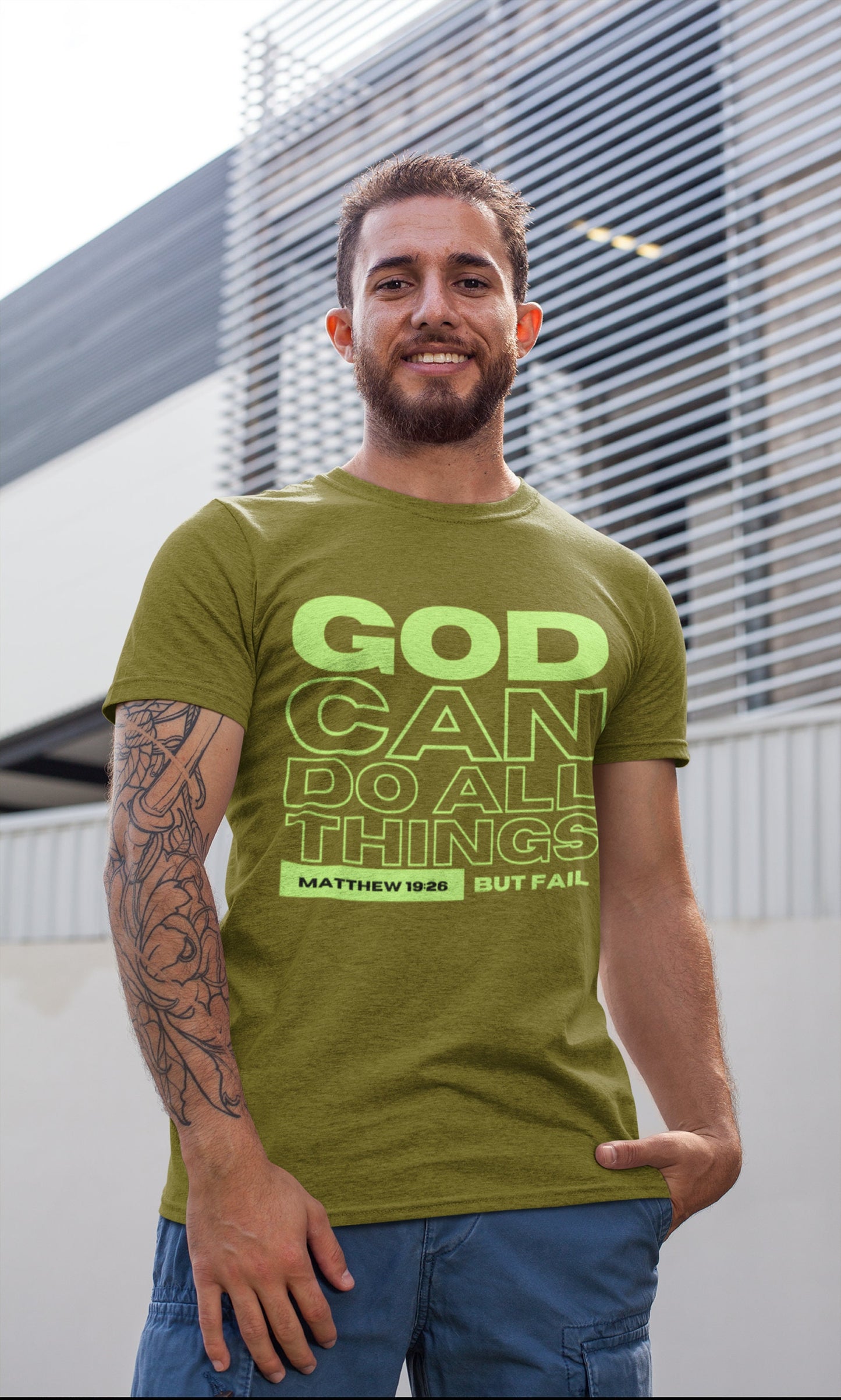 God Can Do All Things Tshirt, God Can Tshirt, Do All Things Tshirt, Can Do all, Christian Apparel, Men/Women Tshirt, Unisex Heavy Cotton Tee