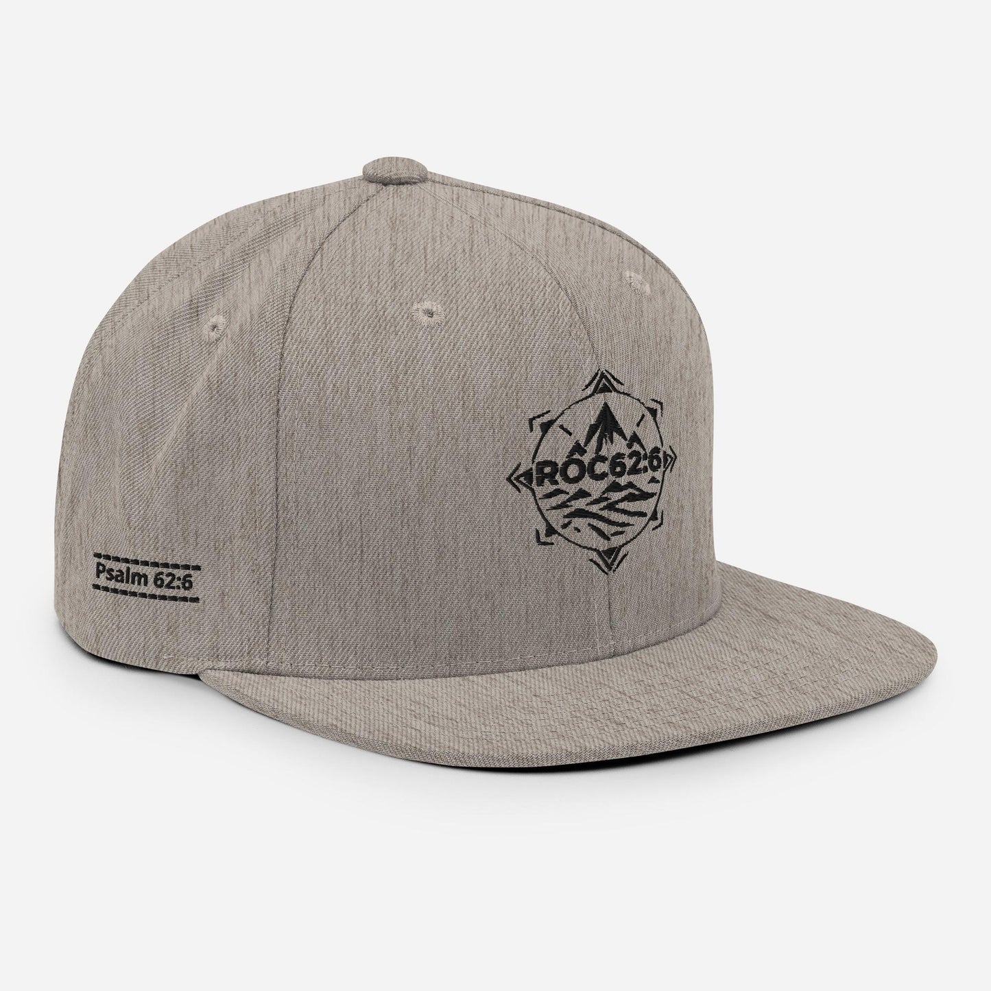 ROC626 Black Emblem Snapback Hat Merch