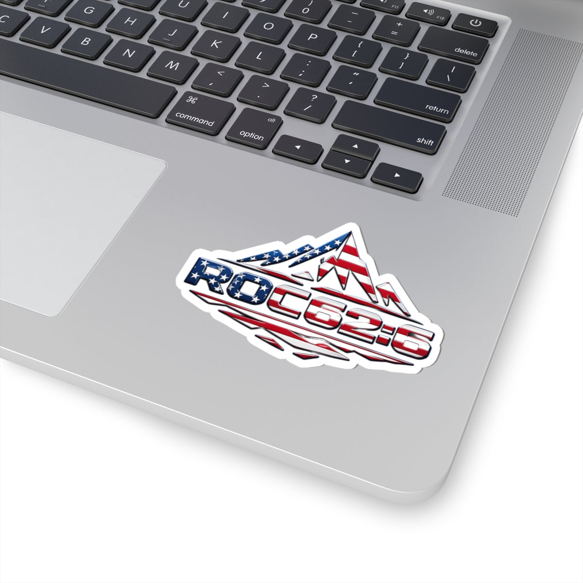 American Flag Mountain ROC626 Kiss-Cut Stickers