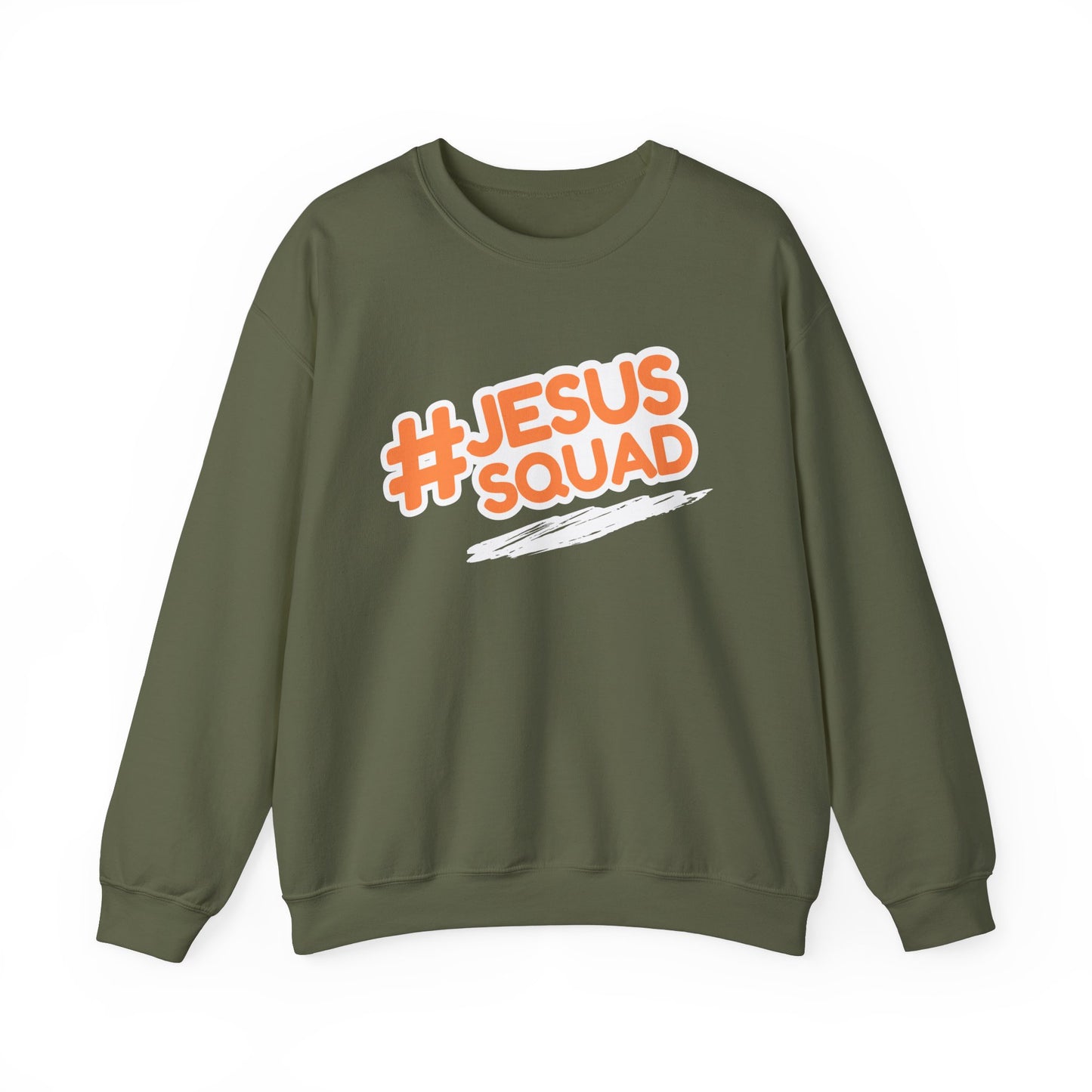 Jesus Squad Christian Sweatshirt, Religious Gifts, Unisex Jumper, Cozy Crewneck, Christian Apparel, Religious Clothing