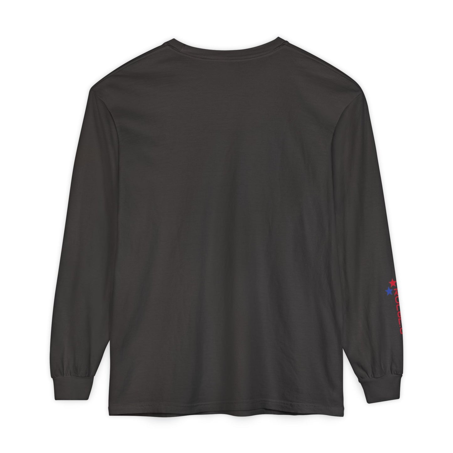 American Flag Mountain ROC626 Long Sleeve Shirt | Patriotic Outdoor Tee