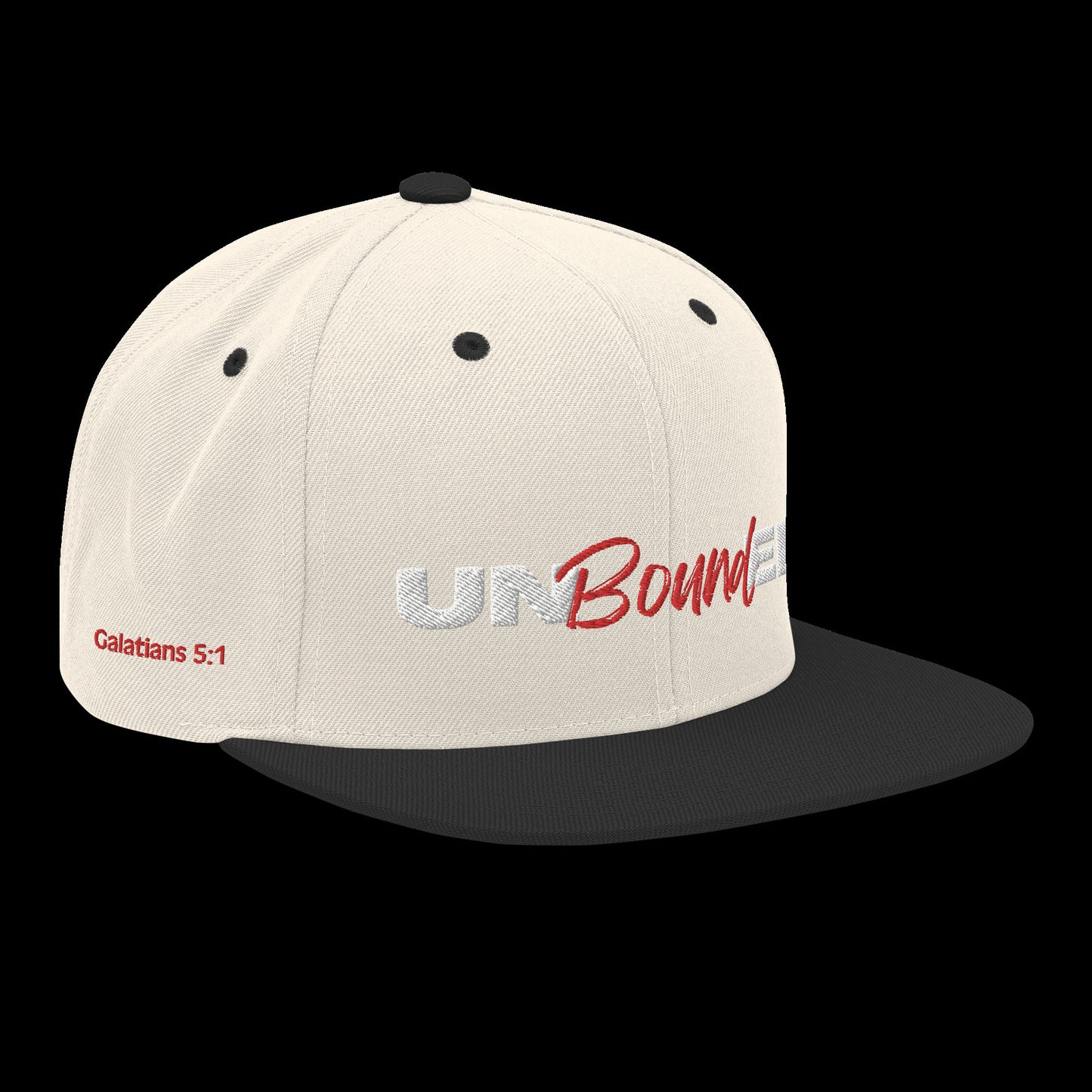 UNBoundED Snapback Hat | Christian Apparel | Scripture Hat | Inspirational Apparel | Motivational Apparel | Christian Hat | God Snapback Hat