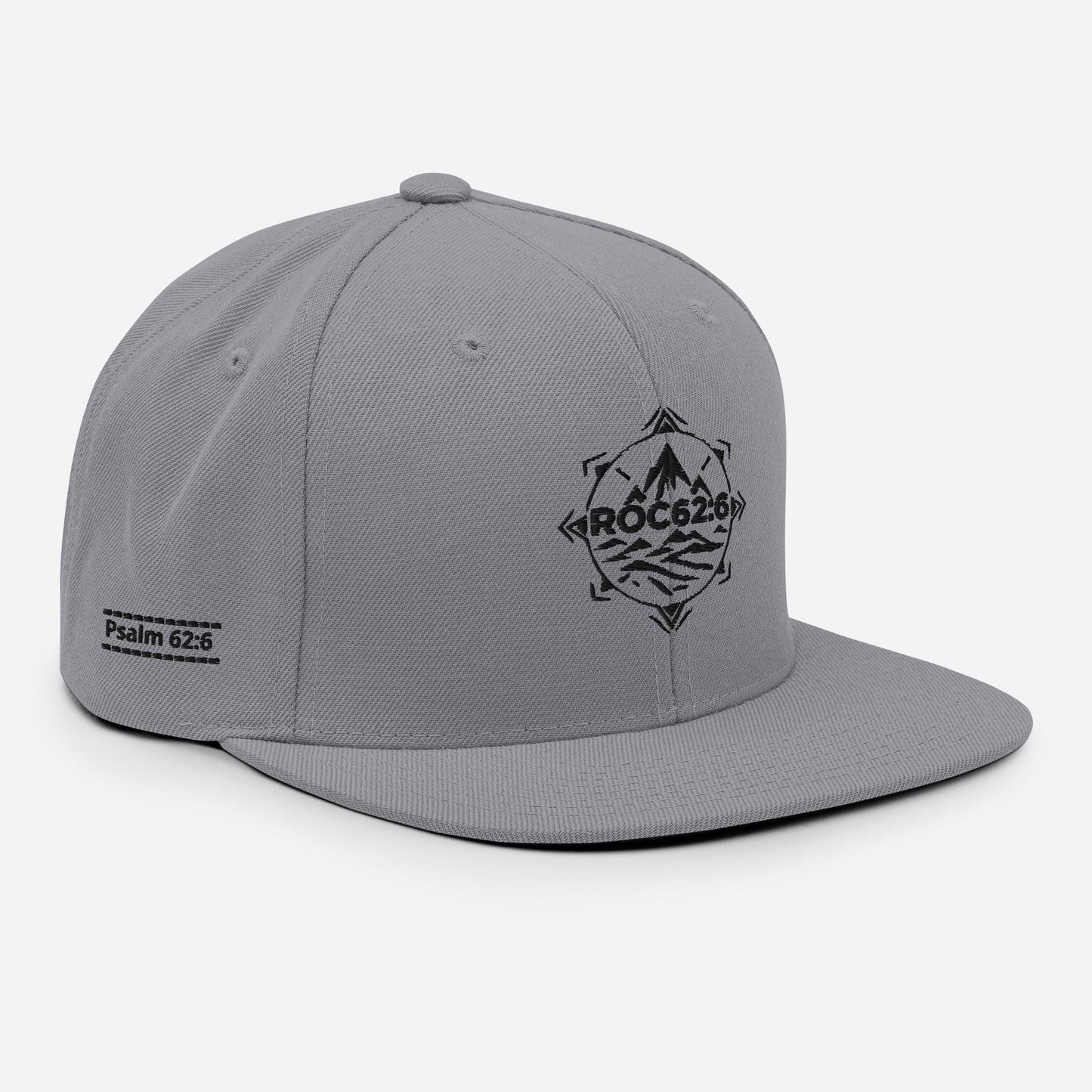 ROC626 Black Emblem Snapback Hat Merch
