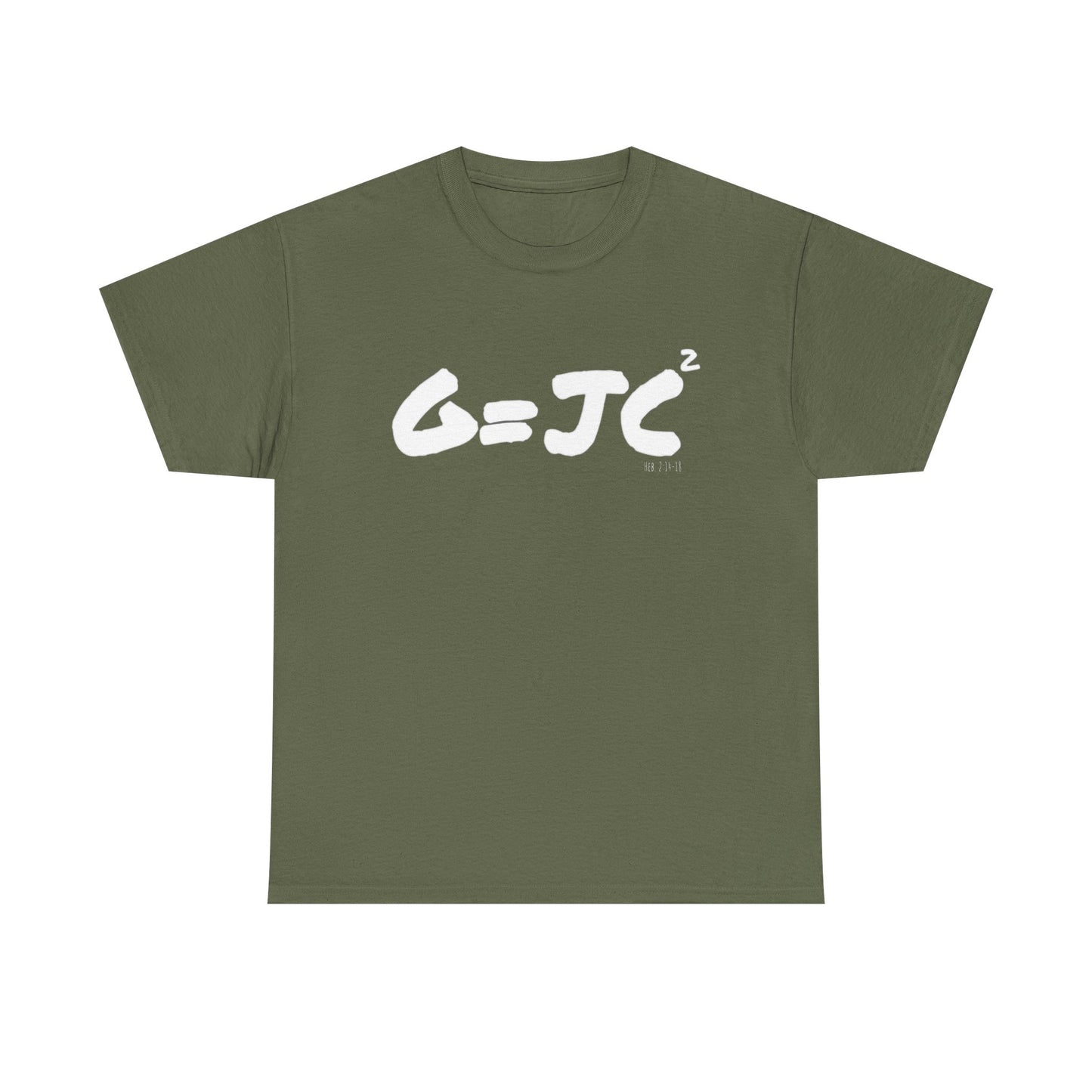 God Jesus formula, Jesus is God Shirt, God is Jesus Shirt, Jesus apparel, Christian apparel, God formula shirt, Jesus formula shirt; Cotton