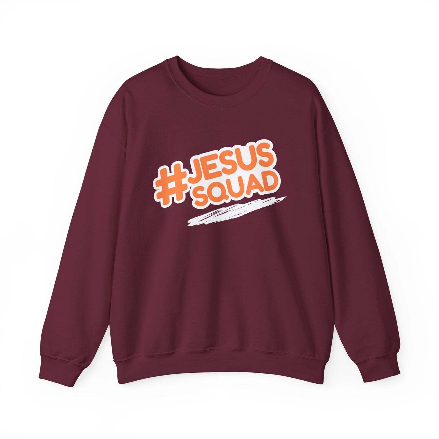 Jesus Squad Christian Sweatshirt, Religious Gifts, Unisex Jumper, Cozy Crewneck, Christian Apparel, Religious Clothing