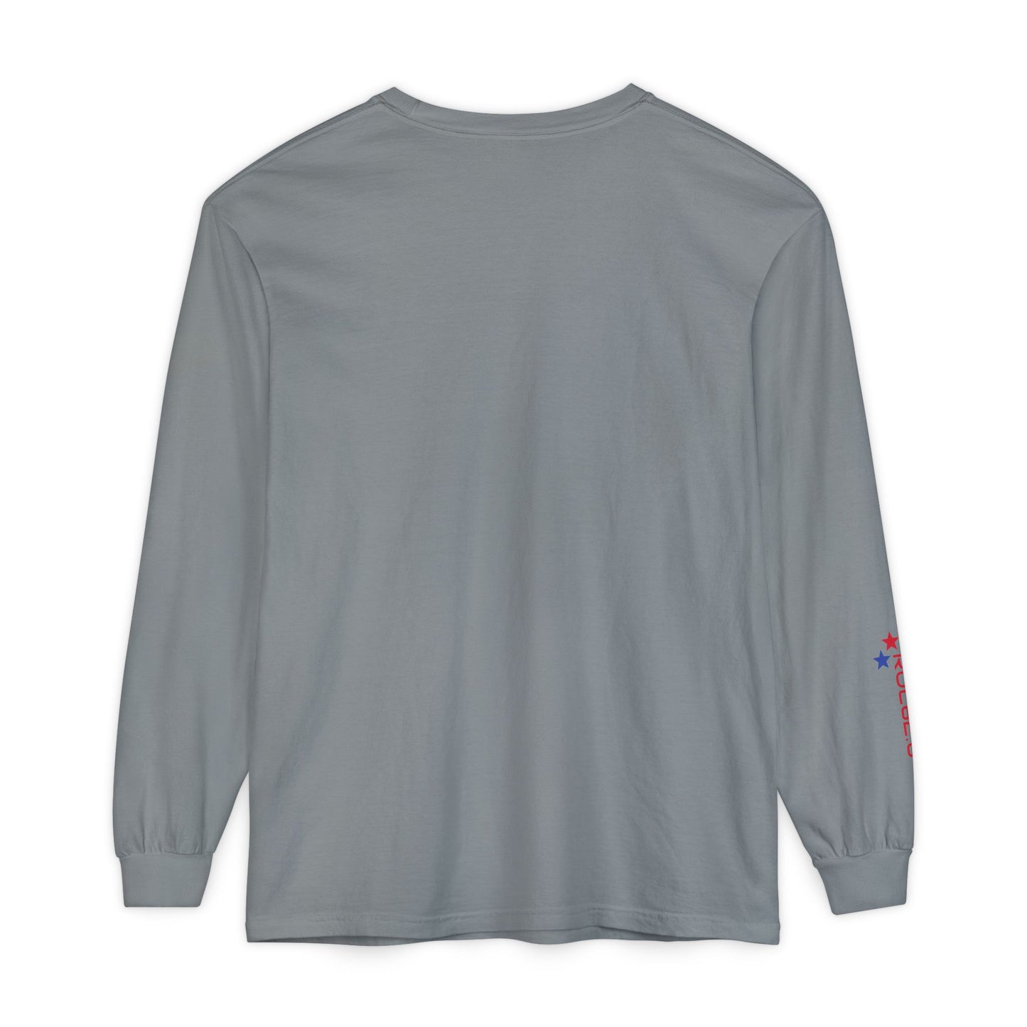 American Flag Mountain ROC626 Long Sleeve Shirt | Patriotic Outdoor Tee