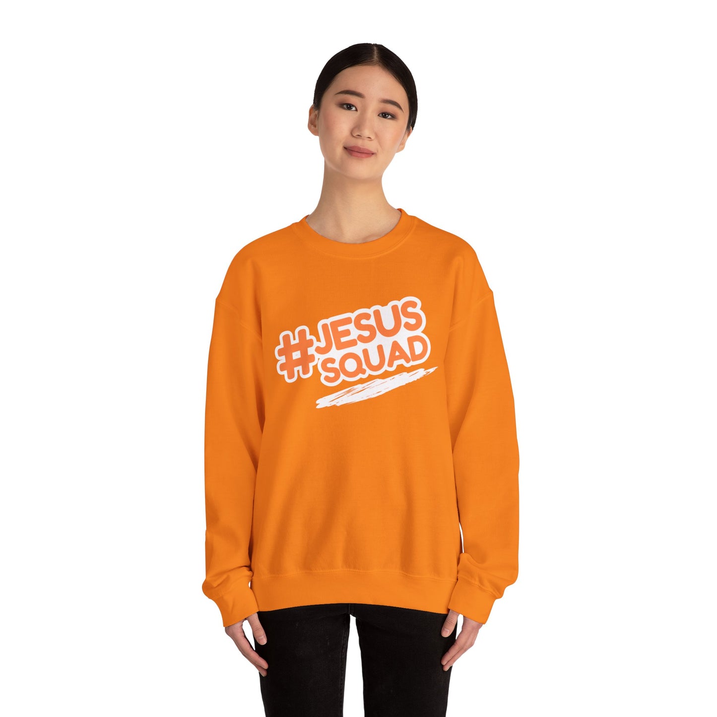 Jesus Squad Christian Sweatshirt, Religious Gifts, Unisex Jumper, Cozy Crewneck, Christian Apparel, Religious Clothing