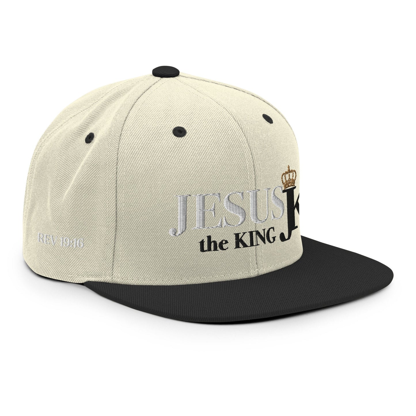 Jesus the King Snapback Hat, King Jesus Hat, Jesus King Cap, JK Snapback hat, Jesus King Hat