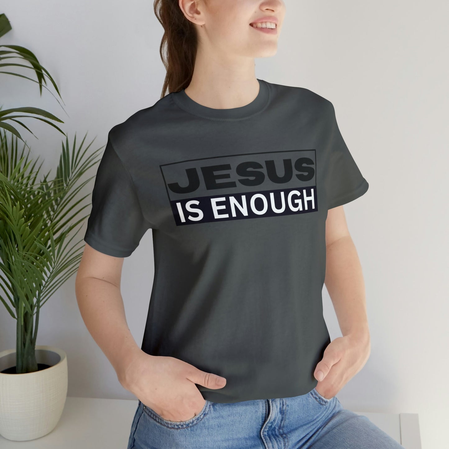 Jesus Is Enough T-Shirt | Jesus Enough T-Shirt | Enough T-Shirt | Christian Apparel | Faith T-Shirt | Inspirational Shirt | Jesus shirts