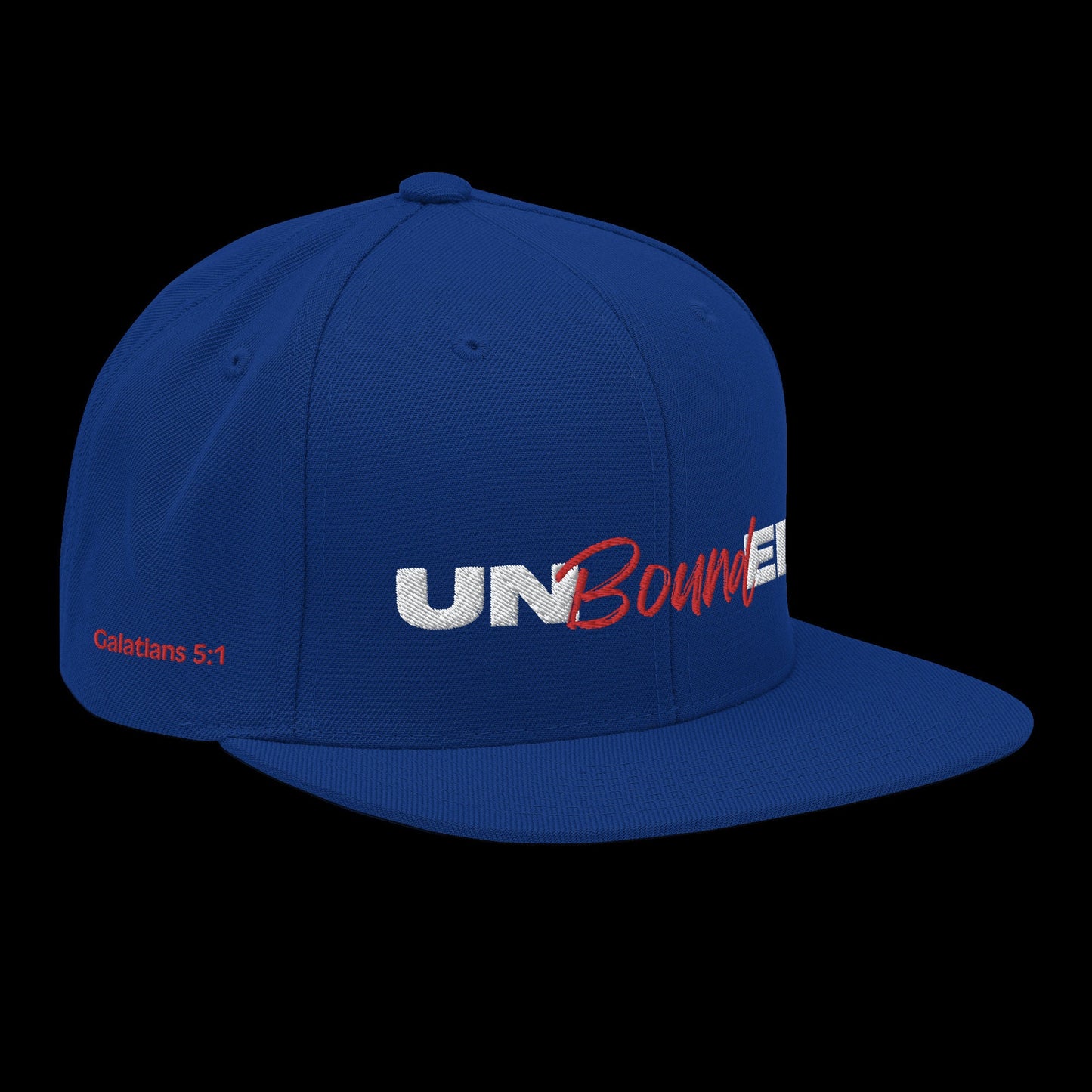 UNBoundED Snapback Hat | Christian Apparel | Scripture Hat | Inspirational Apparel | Motivational Apparel | Christian Hat | God Snapback Hat