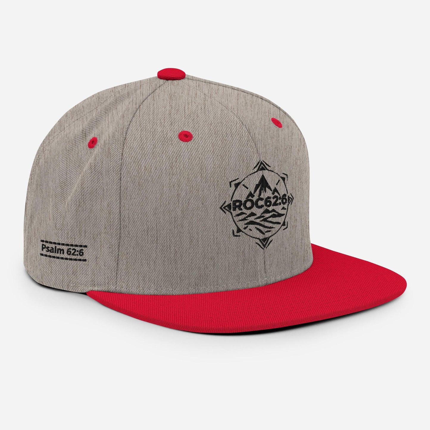 ROC626 Black Emblem Snapback Hat Merch