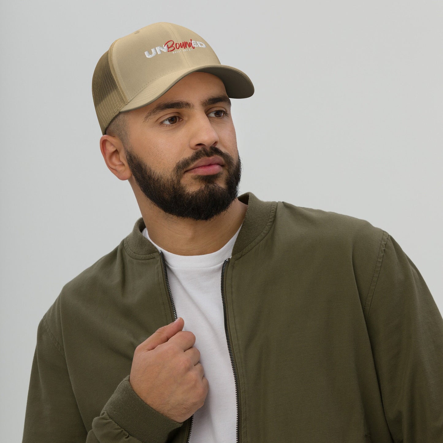 UNBoundED Trucker Cap | Christian Apparel | Scripture Hat | Inspirational Apparel | Motivational Apparel | Christian Hat | God Trucker Cap