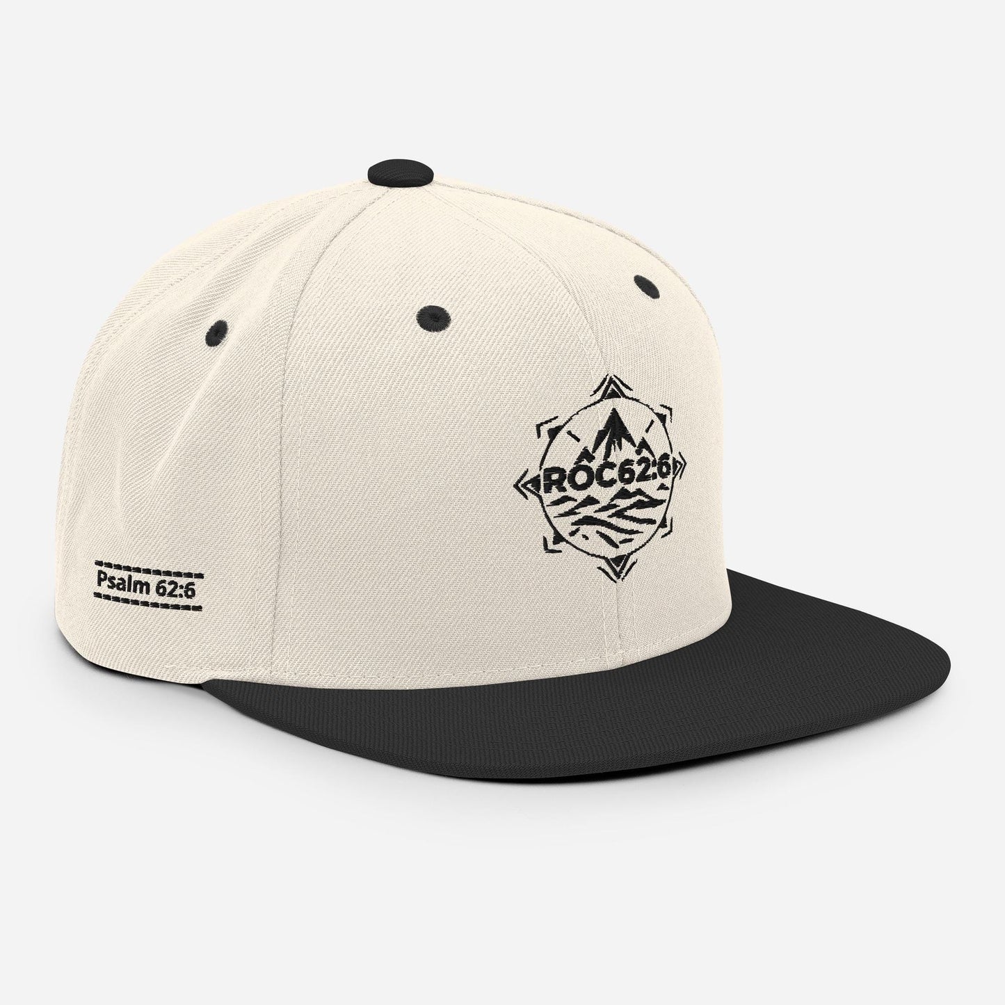 ROC626 Black Emblem Snapback Hat Merch