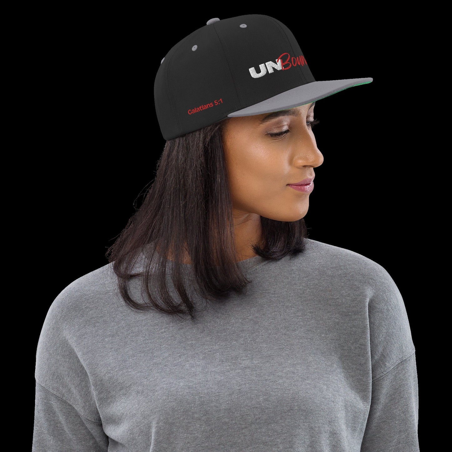 UNBoundED Snapback Hat | Christian Apparel | Scripture Hat | Inspirational Apparel | Motivational Apparel | Christian Hat | God Snapback Hat